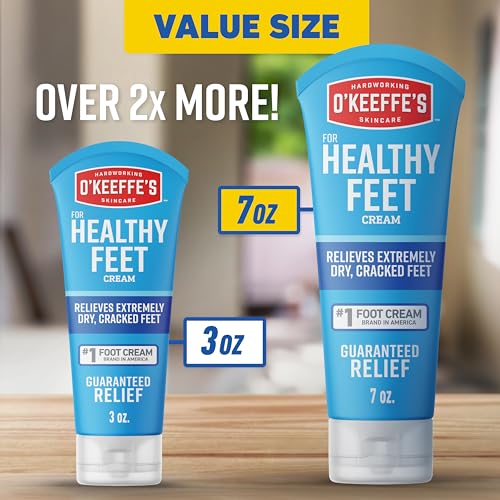 OKeeffes for Healthy Feet Foot Cream, 7 oz Tube, Non-Greasy by O'Keeffe's - Image 4