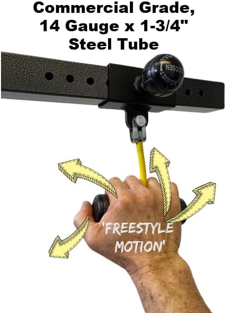 Miniatura 5 de Da rienda suelta a la barra desplegable BEAST 'Freestyle Motion' con asas FAT 'Center Pull'!