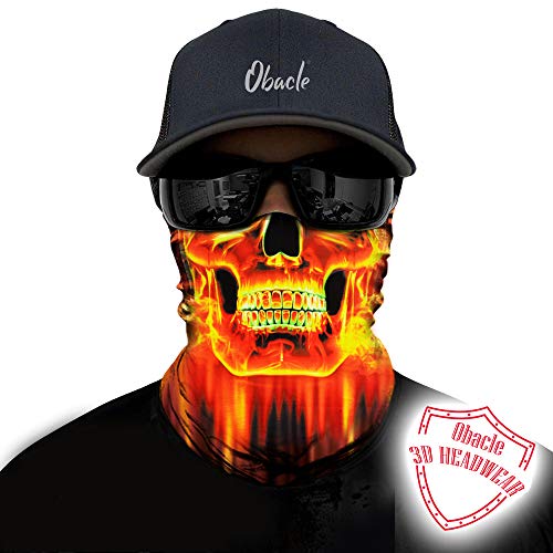 Image of Obacle Neck Gaiter Face Mask Bandana for Dust Wind Sun Protection for Men Women