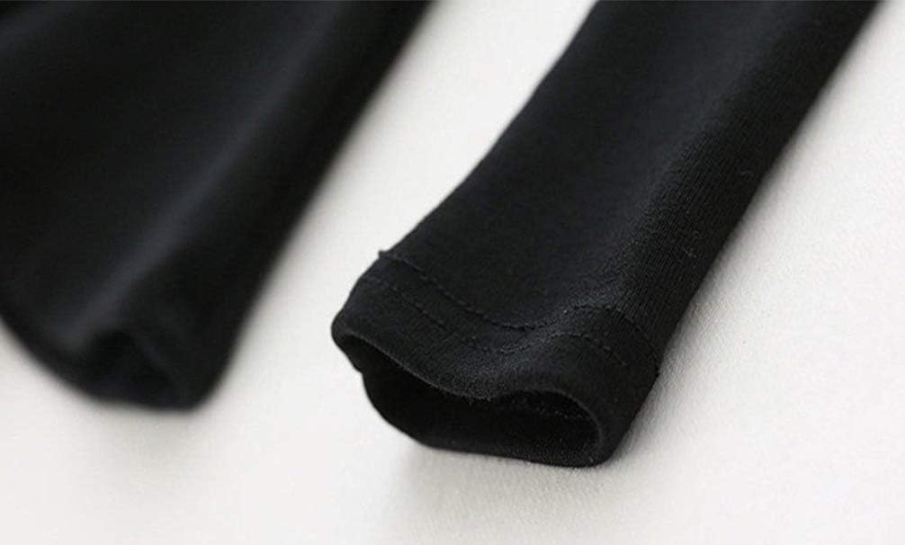 Girls' Baby Dress Infant Toddler Girl Ruffles Long Sleeves Knit Sweater Cotton Dress - Image 4