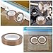Luxshiny PTFE Tape 25mm X 10m High Temperature Heat Insulation Hand Vacuum Sealer Tape for Industrial Sealing and Vacuum Sealers