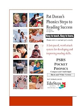 Paperback Pat Doran Phonics Steps to Reading Success, 5th edition: PSRS POCKET PHONICS (black-and-white version) Book