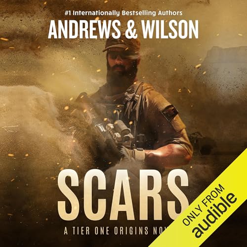 Diseño de la portada del título Scars