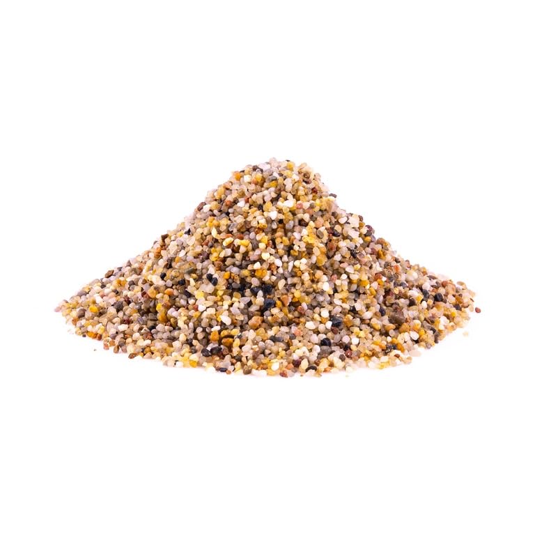 TD STONES Quarzkies Bernstein 2kg 2-3mm – Natürlicher, pH-neutraler Naturkies & Aquariumboden für Pflanzen, Fische & Garnelen – Dekorativer, schadstofffreier Kies für Aquascaping Biotop & Aquariendeko