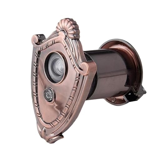 Campanello antifurto 2 in 1 di alta qualità, 35 mm, con visore regolabile e spioncino largo per porta (1 pezzo)