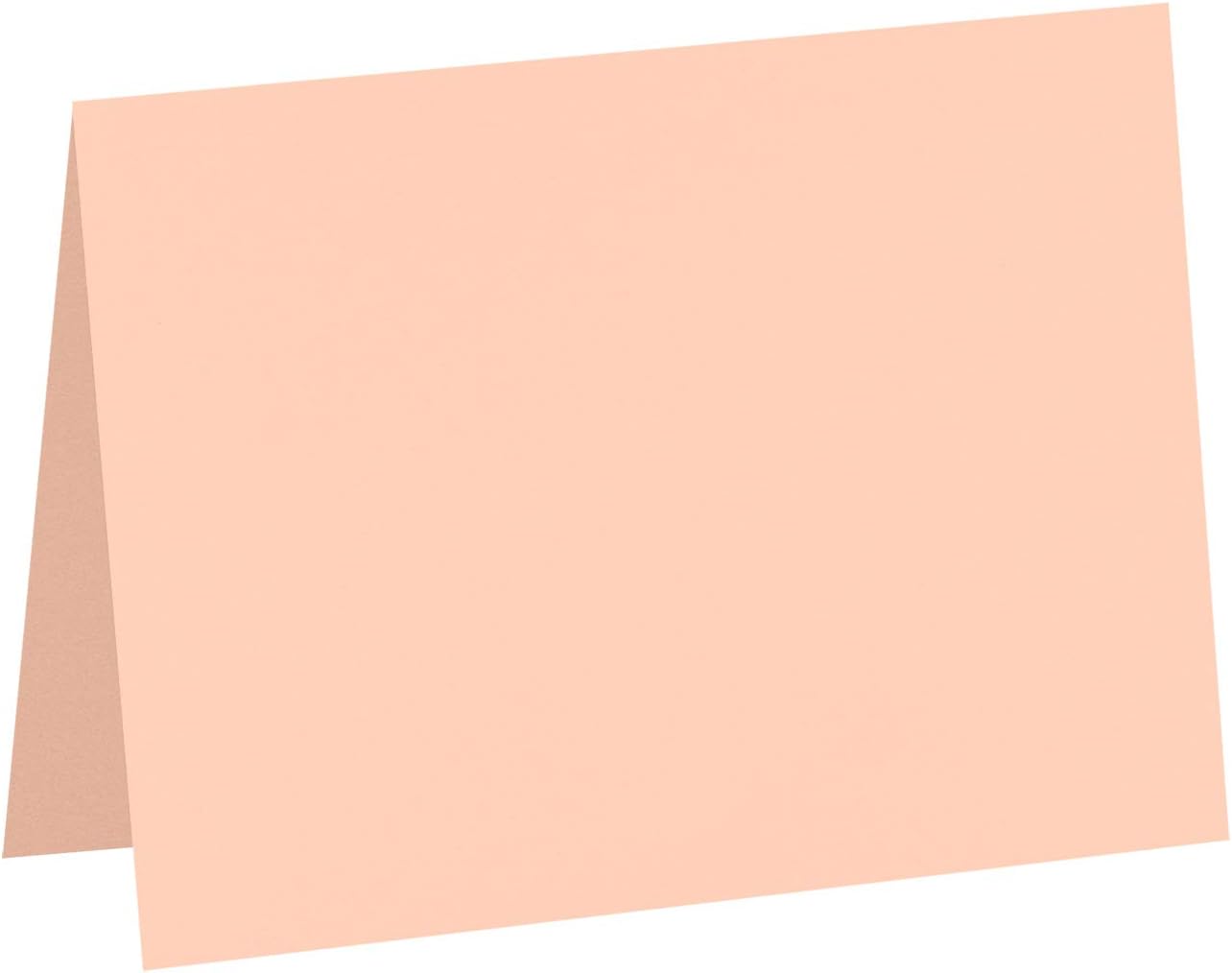 LUXPaper #17 Mini Folded Cards - Small Blank Note Cards for Gift Tags, Tent Cards, Notes, Place Cards, Floral Arrangements - 100lb Blush, Size: 2 9/16 x 3 9/16, 500 Pack - 5080-114-500