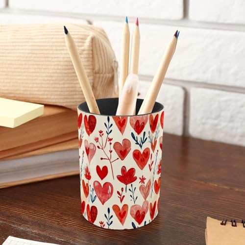 Fournitures de bureau et accessoires de rangement avec cœur rouge unique