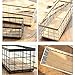 Vintage Metal Storage Basket Wire Bread Basket Organizer Food Serving Basket for Picnic Coffee Kitchen