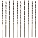 HLOFIZI 3/16" Masonry Drill Bits 3/16 inch Concrete Drill Bits Hammer Drill Bit 6 Inch, for Cement, Brick, Stone, 10 Pack, 3-Flat Shank
