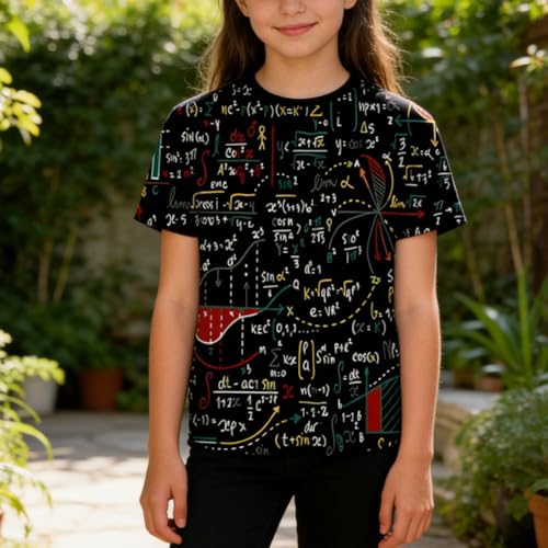 Image of LAIDIPAS Boys Girls 3D Graphic T-Shirt Short Sleeve Tops Tees 6-16 Years | Kids Crewneck Shirts, Vibrant Color, Lightweight and Quick Dry, Trendy Outfits for School, Parties, vacation and Daily Wear
