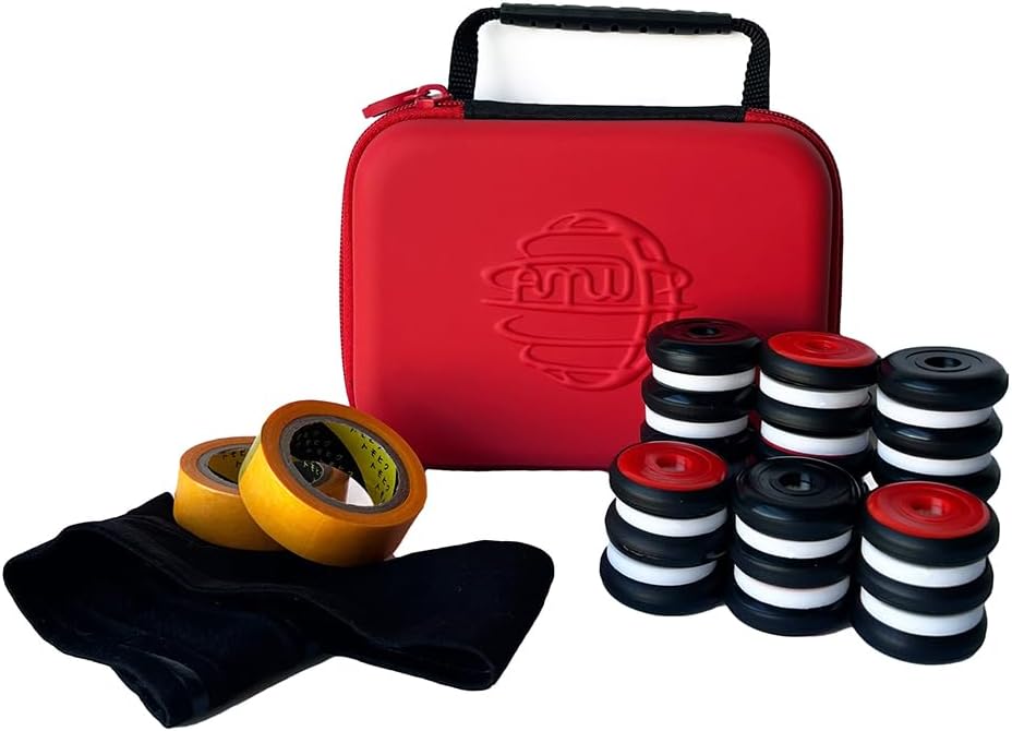 Biomagnets Kit Dr Goiz Imanes para Biomagnetismo Biomagnetic Therapy Neodymium Health Magnets 24 PCS of 35x5 mm 3500 Gauss with Carrying Case Headband & PDF Intro Guide to Biomagnetism