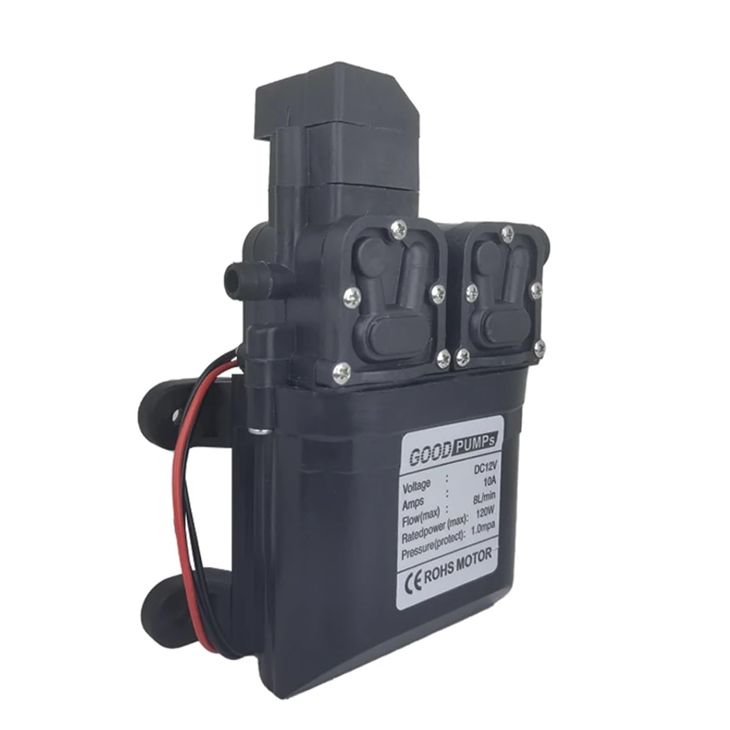 Electric Sprayer Pump 12v Self-Priming High Pressure Car Wash Diaphragm Pump Booster Pump Small Drone Sprayer Accessories
