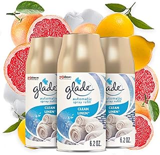 Glade Automatic Spray Refill, Air Freshener for Home and Bathroom, 6.2 Oz, Clean