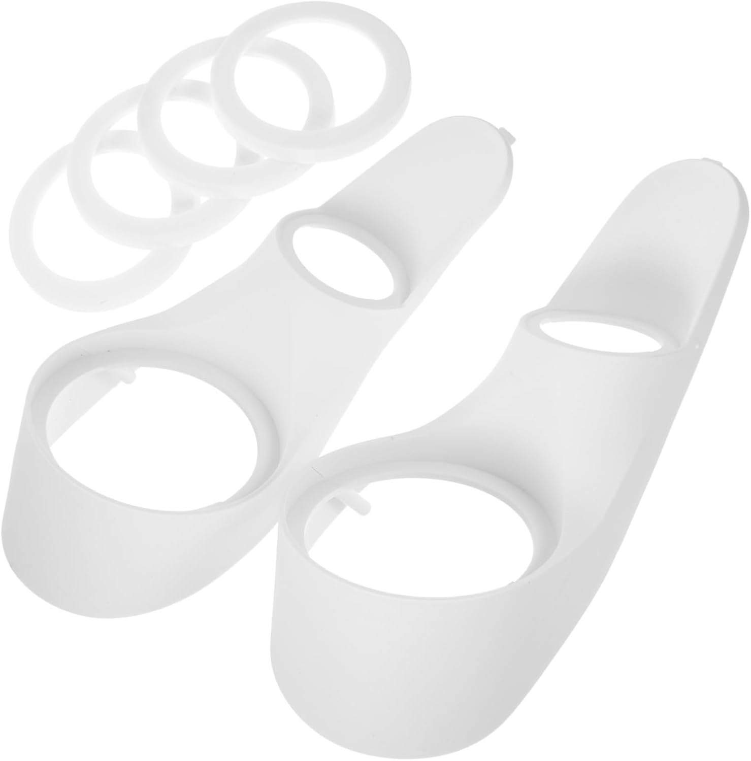 Ciieeo 3pairs Car Speaker Spacer Mounting Adapter Bracket for Easy Installation Plastic Washer for Auto Speaker System Lightweight and Stable Design for Secure Connection