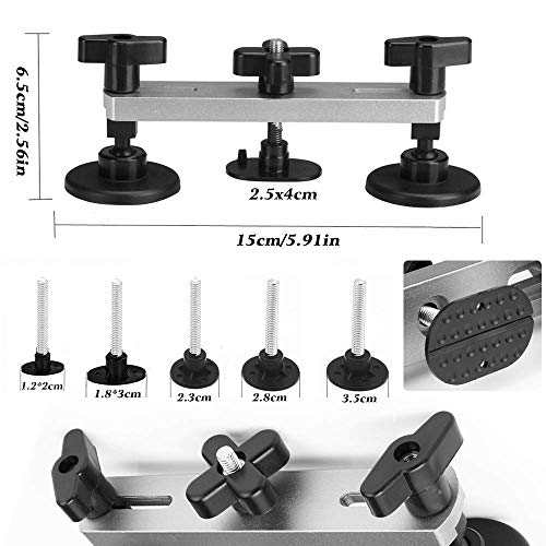 Car Dellen Reparatur Ausbeulwerkzeug, Auto Paintless Dent Removal Kit, DIY Golden Lifter für Fahrzeug Dellen/Hagel Schaden Entfernen