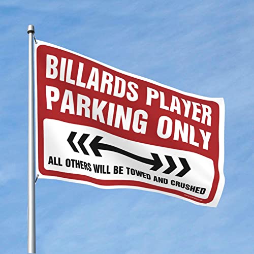 Drapeau de billard 152x244 cm le cadeau idéal pour chambre d'étudiant