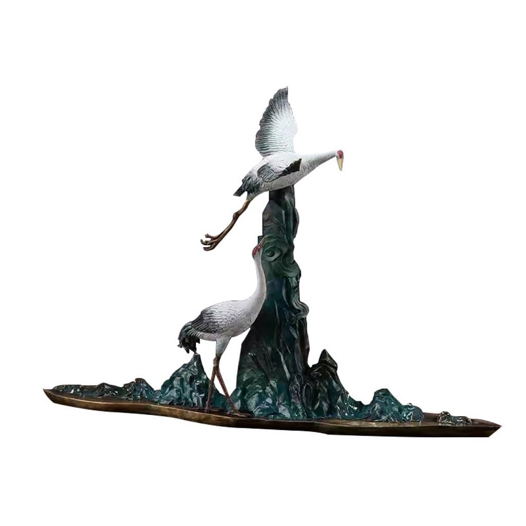 Adornos de Cobre para vestíbulo de Hotel Chino, Adornos de Metal para Escritorio de Sala de Estar, Adornos artesanales para mostrador de salón de té, Decoraciones de