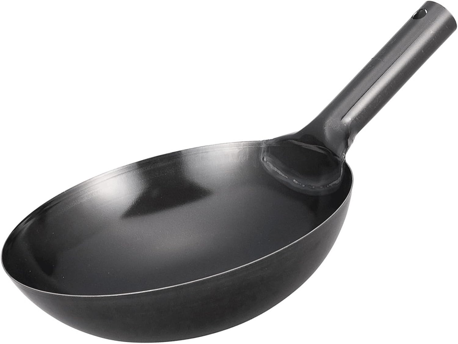 Hokuriku Aluminum Beijing Pot, 15.4 inches (39 cm), Iron, Gas Fire, Made in Japan, Iron, Chinese, Oil Friendly, Long Usable, Growing Frying Pan, Blue Temper Material, Rust Resistant, Outdoor