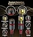 Warrky XLR Cables 10ft 2 Pack [Oxygen-Free Copper (OFC), Gold-Plated Connector] Balanced Microphone Cable Male to Female Professional Hi-Fi XLR Cable