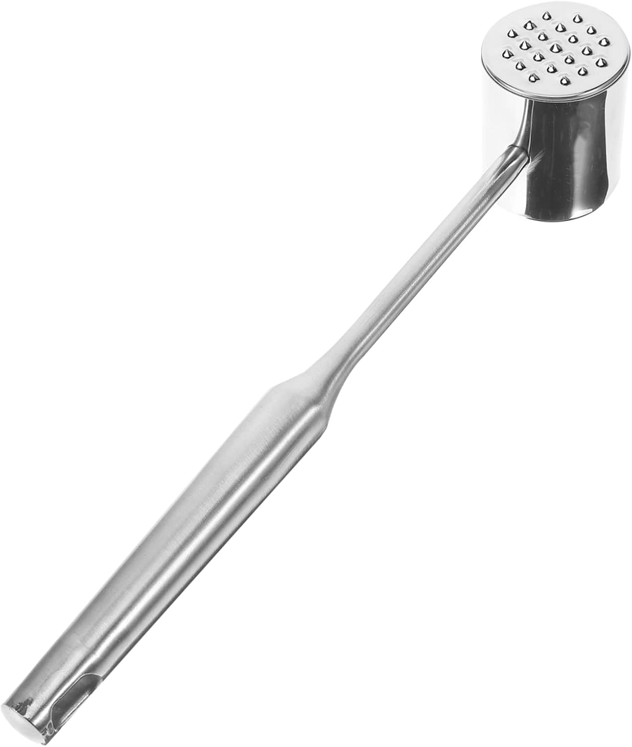 Cabilock Tenderizing Steak Hammer Meat Masher Tool Kitchen Supply Stainless Steel Meat Tenderizer Non-slip