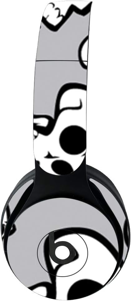 MightySkins Skin for Beats Solo Pro Wireless Headphones - Laughing Skulls | Protective, Durable, and Unique Vinyl Decal wrap Cover | Easy to Apply, Remove, and Change Styles | Made in The USA