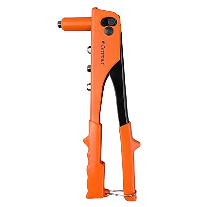 Eastman Hand Riveters Set Of 1Pcs, 25Mm, 25Mm,Heavy Duty Fast Hitting Rivet Gun Multicolor - E-3012