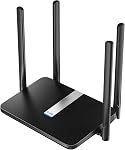 Cudy neuf AC1200 Double bande déverrouillée 4G LTE Routeur modem avec SIM Fente de la carte, 1200Mbps Mesh WiFi, EC25-AFX Chipset de Qualcomm, 5dBi Antennes à gain élevé, DDNS, VPN, Nuageux, LT500 | 150Mbps Max DL, Connexion 50 Dispositifs, 427ft Gamme sans fil FDD/TDD/WCDMA,
