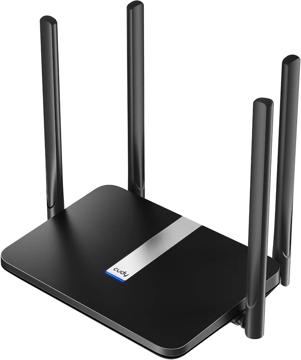 AC1200 Dual Band Unlocked 4G LTE Modem Router with SIM Card Slot, 1200Mbps Mesh WiFi, EC25-AFX Qualcomm Chipset, 5dBi High Gain Antennas, DDNS, VPN, Cloudflare