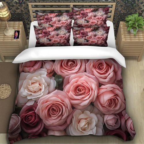 Parure de lit éléphant housse de couette 260x220 imprimée 3D microfibre pour lit enfant ado - 5