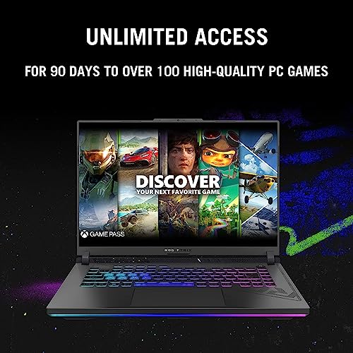 Image of ASUS ROG Strix G16 Gaming Laptop 2023 Newest, 16 inch FHD 165Hz Display, Intel Core i7 13650HX up to 4.9GHz, NVIDIA GeForce RTX 4060, 64GB DDR5 RAM, 1TB SSD, Wi-Fi 6E, Bluetooth, Windows 11