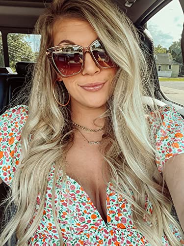 DIFF Becky IV Cat Eye Sunglasses for Women UV400 Protection, Oversized Designer Eyewear4