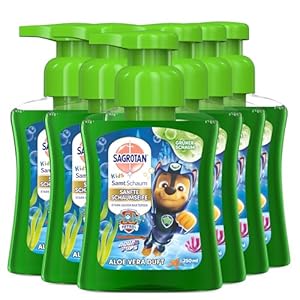 Sagrotan Kids Samt-Schaumseife Aloe Vera 6 x 250ml
