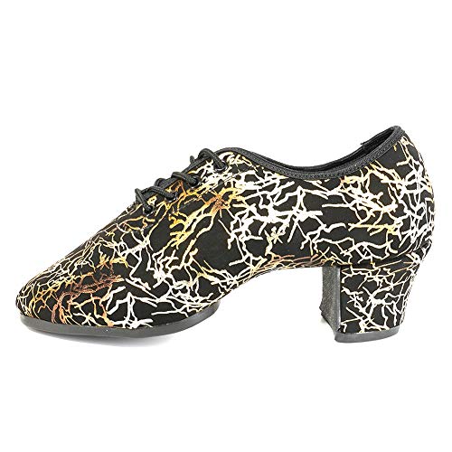 HROYL Scarpe da Ballo Pratica Donna/Bambino/Uomo Professionali per Latino Salsa