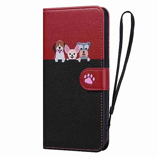 Skyhewen Funda para iPhone 7/8, iPhone SE 2020/2022, funda tipo cartera de piel sintética, bonita funda de animal para mujeres y niñas con [soporte] [cierre magnético] [tarjetero] [empalme de 2