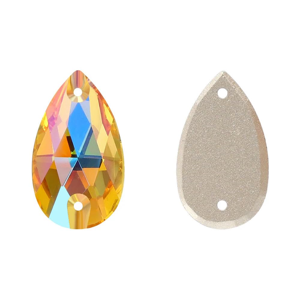 Strass à coudre goutte pour illuminer vos robes de soirée et ateliers DIY