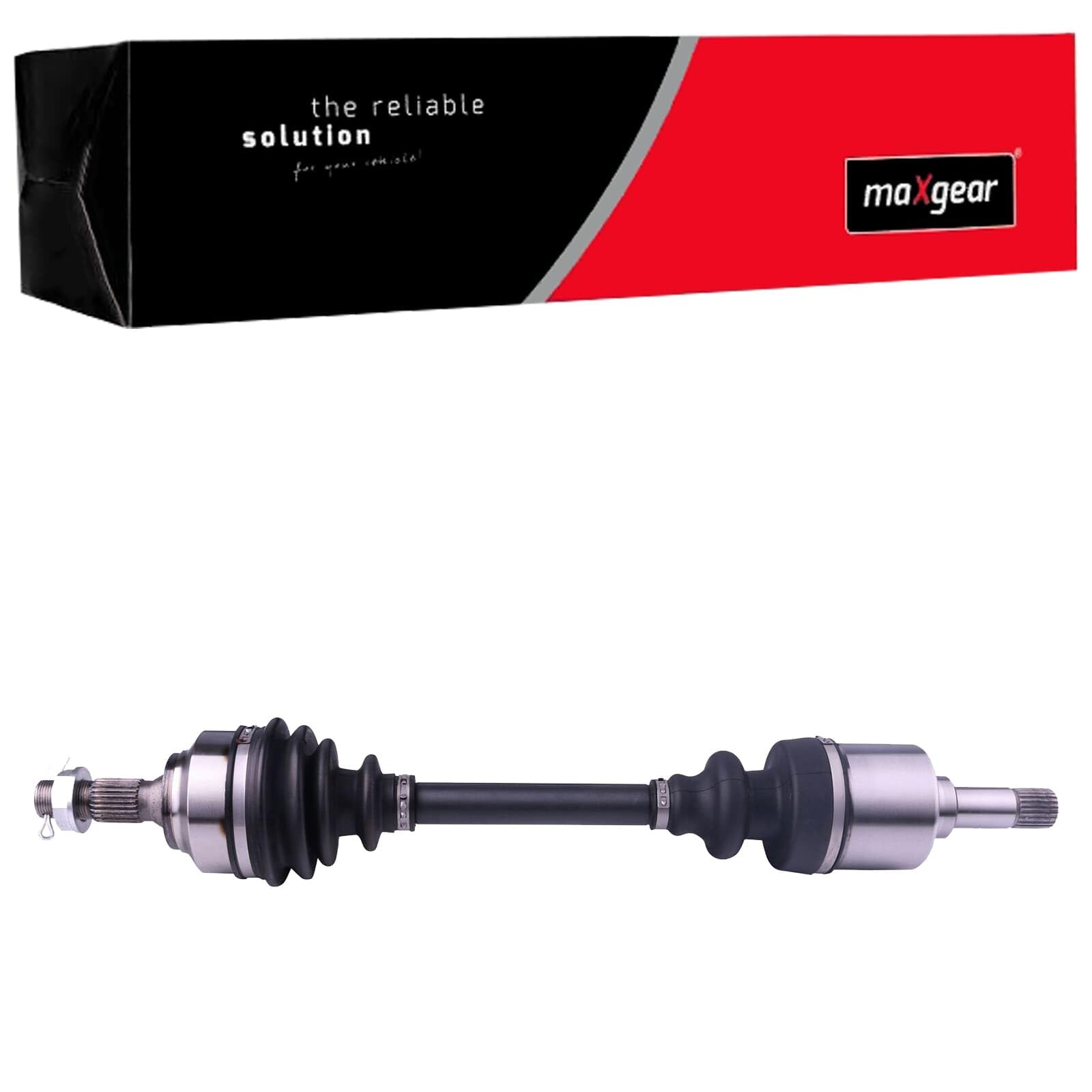 MAXGEAR Semiasse Anteriore Dentatura esterna lato ruota: 25 Lunghezza: 593 mm Compatibilità con CITROËN XSARA PICASSO N68 27-0136MG 32729R 96171874 49-0310