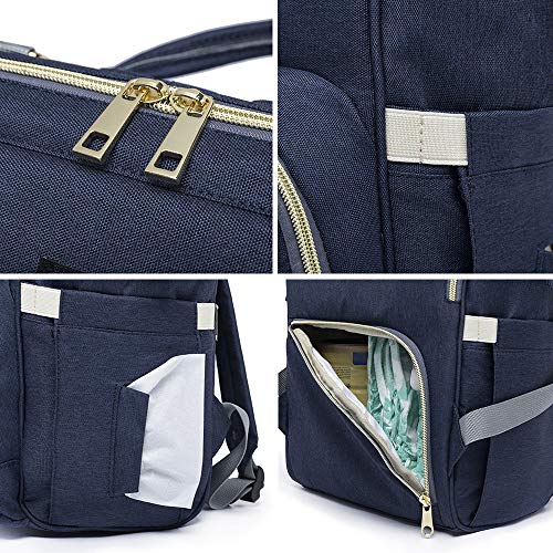 Mochila Bolsa Maternidade Lequeen Original Impermeável Porta mamadeira Menina Menino