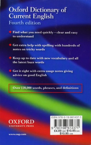 Oxford Dictionary of Current English