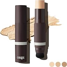 OBgE (Obje) [Girls Won't Notice Men's All-in-One BB Stick] Natural Coverage Foundation/Authentic Product Stick Foundation Men's Easy Skin Concerns Coverage Undetectable Coverage Long-lasting Makeup
