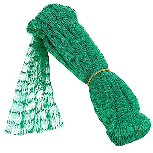 Vanitek 6-1/2 X 33 Ft. Green Gentle Garden Netting/Row Cover/Screen | Protect Secure To Keep Away Birds And Rodents From Fruit, Vegetable, Flowers & Sensitive Plants, While Allowing Water & Air In-2Pk #TOP7