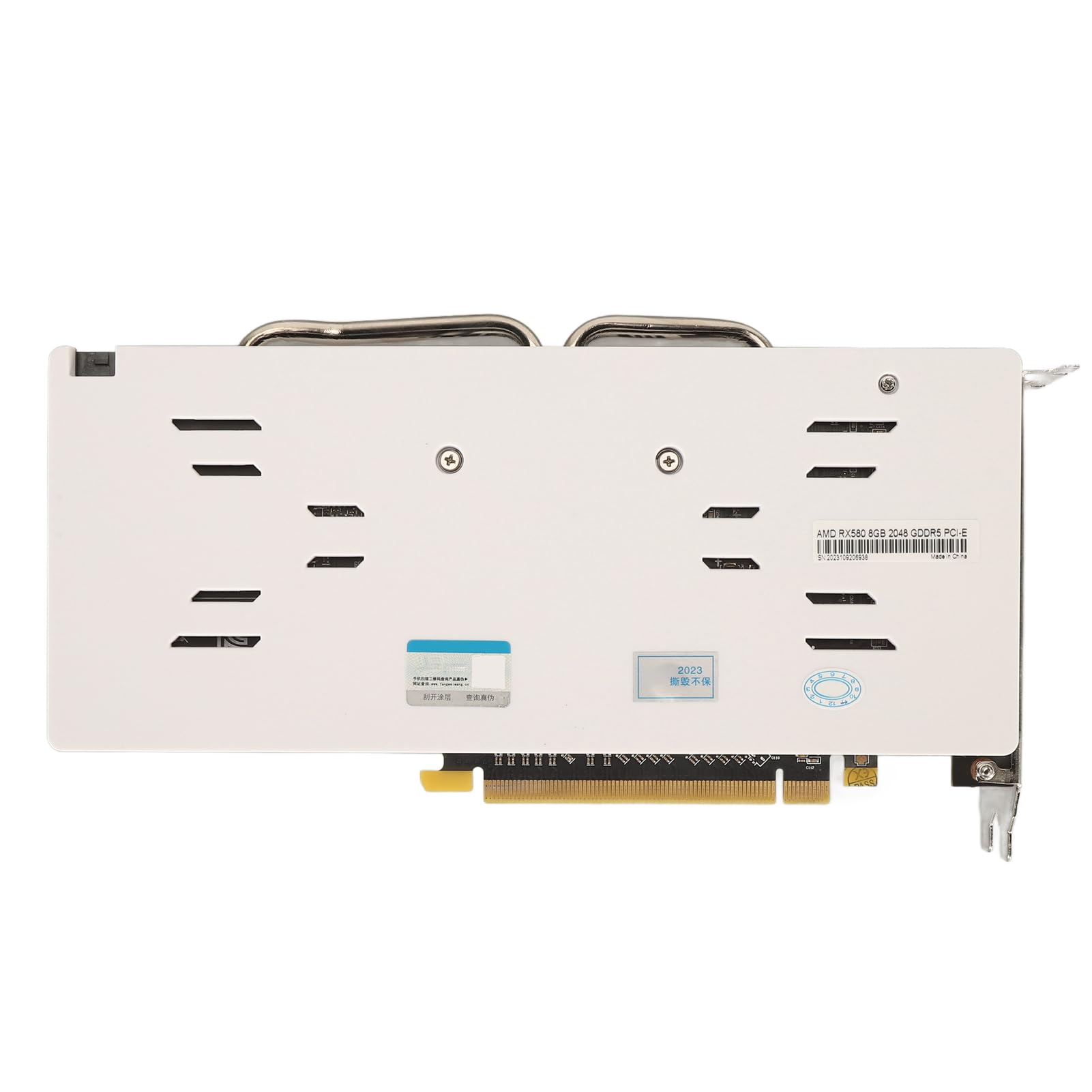 Scheda Grafica per PC da Gioco, Scheda Grafica Gpu Scheda Grafica da Gioco RX580 8 GB GDDR5 256 Bit 1286 MHz 7000 MHz Gpu Esterna DisplayPort HD Doppia Ventola di Raffreddamento