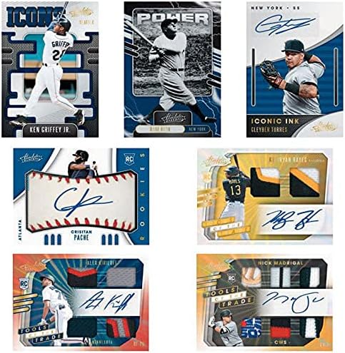2021 Panini Absolute Baseball HOBBY box (two 10-card mini boxes = 20 cards/bx)