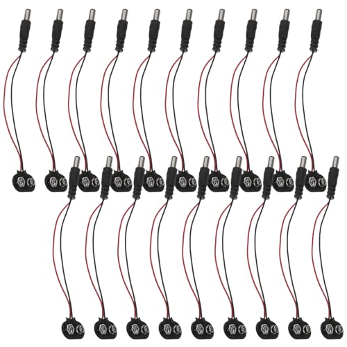 20 pezzi Connettori Batteria Design Compatibili con Giocattoli e Applicazioni Industriali