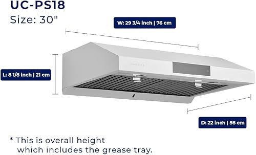 Miniatura 3 de Hauslane Campana extractora UC-PS18