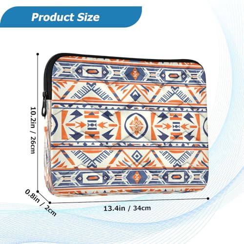 Funda para portátil de 13 a 14 pulgadas impermeable con diseño tribal miniatura 3