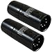 GLS Audio 5 Pin DMX Terminator Plugs - 2 Pack