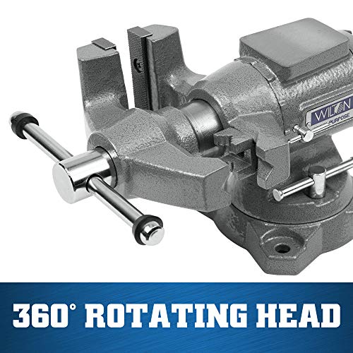 Wilton 450P Multi-Purpose Bench Vise, 4-1/2" Jaw Width, 4" Jaw Opening (28844) #TOP2