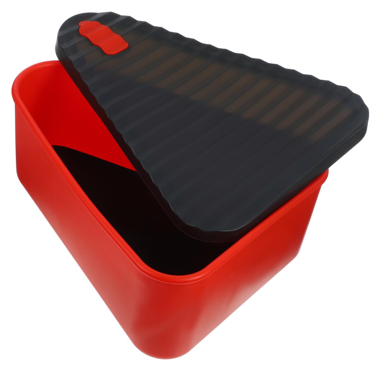 STOBAZA Decorative Box Reusable Silicone Pizza Storage Container for Leftover Organization Lightweight and Portable Design for Pies Pastries Cookies and More