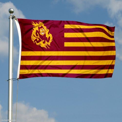 Arizona State Sun Devils Stars and Stripes Nation Flag - Image 3