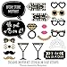 Big Dot of Happiness Bride Tribe Bridal Shower Photo Props - Wedding Party Photography Accessories, Premium Cardstock Cutouts with Sticks, 20-Piece Set